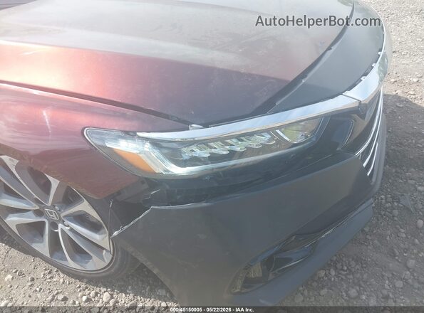 1HGCV1F38MA094779 2021 HONDA ACCORD Maroon 