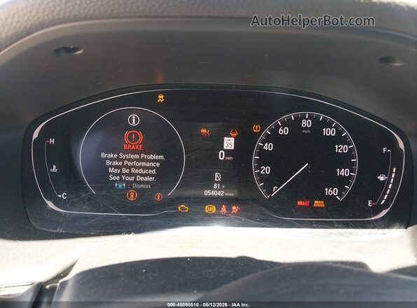 1HGCV1F38MA110446 2021 HONDA ACCORD Black Vista de los asientos traseros
