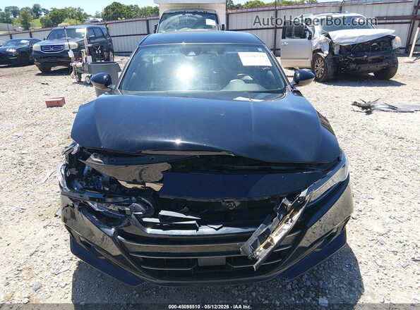 1HGCV1F38MA110446 2021 HONDA ACCORD Black Vista del cuadro de instrumentos