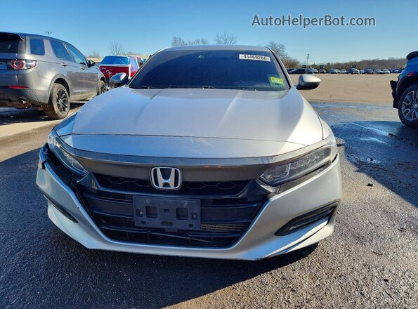 1HGCV1F39JA046896 2018 HONDA ACCORD Silver 