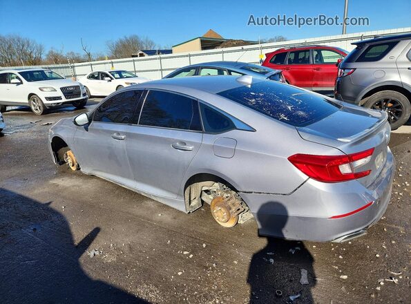 1HGCV1F39JA046896 2018 HONDA ACCORD Silver 