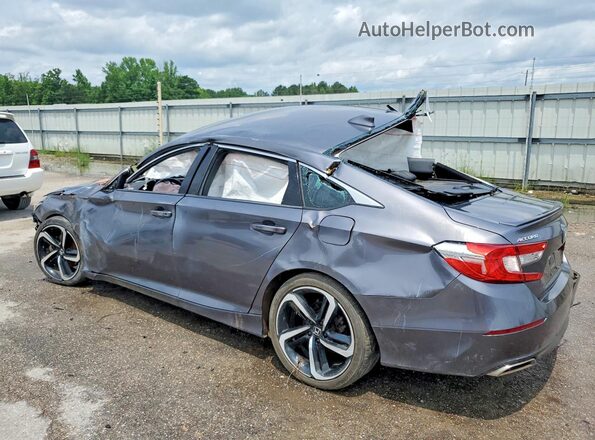 1HGCV1F39KA148071 2019 HONDA ACCORD Серый 