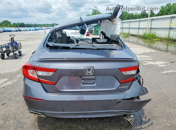 1HGCV1F39KA148071 2019 HONDA ACCORD Серый 