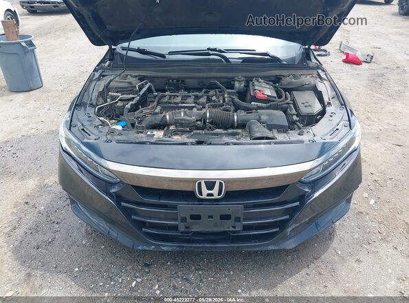 1HGCV1F39LA077441 2020 HONDA ACCORD Black Widok z tyłu