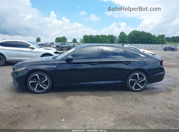 1HGCV1F39LA077441 2020 HONDA ACCORD Black 