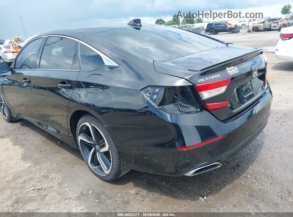 1HGCV1F39LA077441 2020 HONDA ACCORD Black 