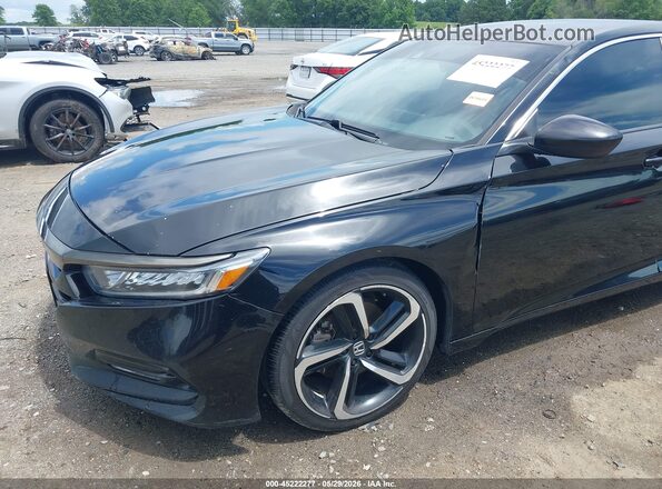 1HGCV1F39LA077441 2020 HONDA ACCORD Black 