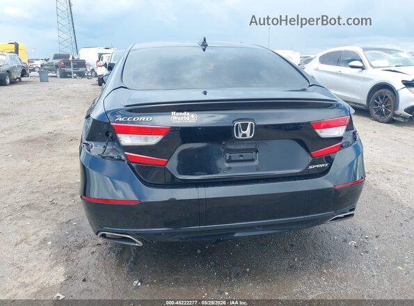 1HGCV1F39LA077441 2020 HONDA ACCORD Black 