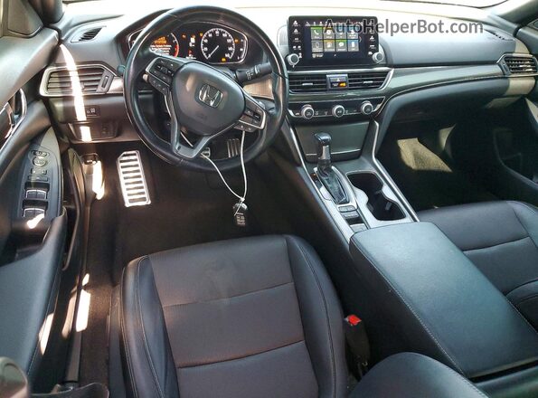 1HGCV1F39MA030170 2021 HONDA ACCORD Black 