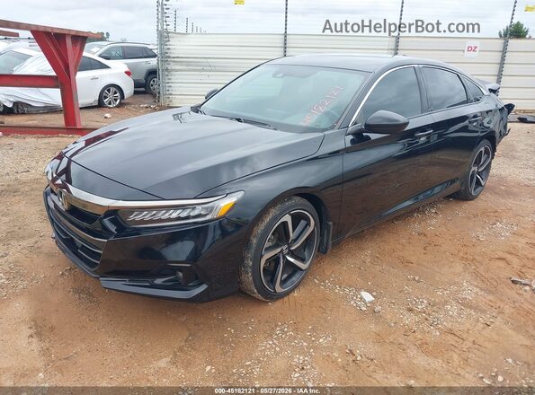 1HGCV1F39MA032937 2021 HONDA ACCORD Black 