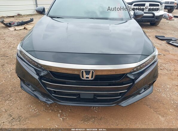 1HGCV1F39MA032937 2021 HONDA ACCORD Black 
