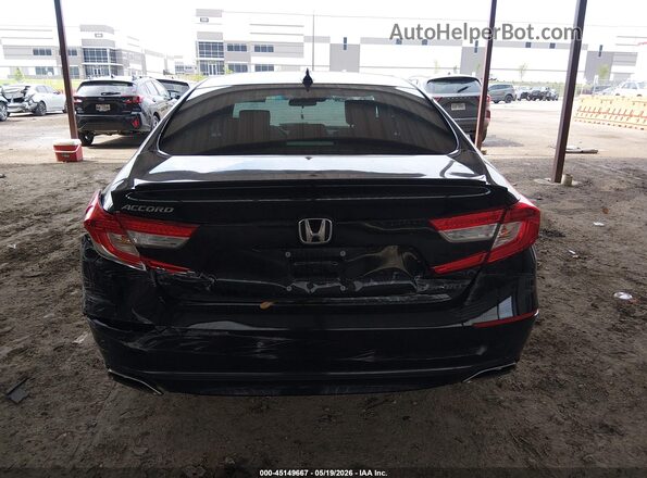 1HGCV1F39NA123840 2022 HONDA ACCORD Black 