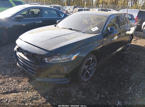 1HGCV1F3XJA029976 2018 HONDA ACCORD Black 