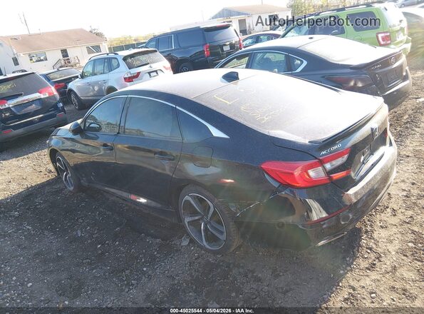 1HGCV1F3XJA029976 2018 HONDA ACCORD Black 