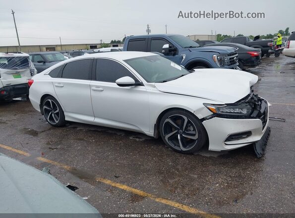 1HGCV1F3XJA169140 2018 HONDA ACCORD White Панорамний вид салону 360°