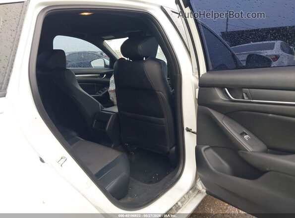 1HGCV1F3XJA169140 2018 HONDA ACCORD White Вид наклейки з VIN-кодом