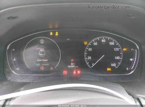 1HGCV1F3XJA207630 2018 HONDA ACCORD Gray 