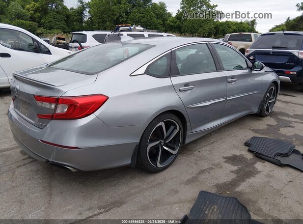 1HGCV1F3XJA207630 2018 HONDA ACCORD Gray 