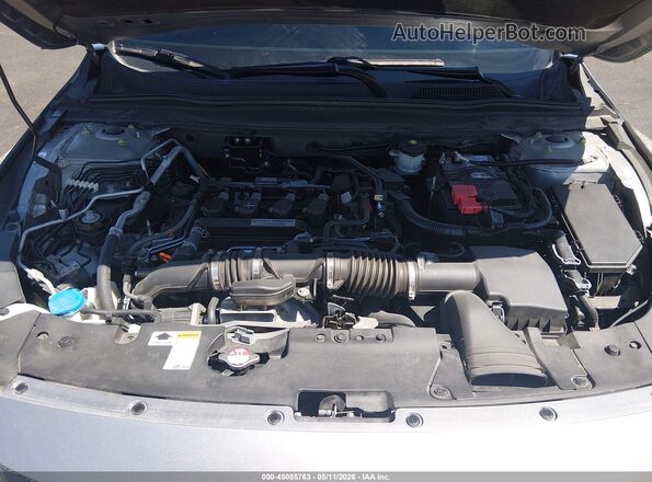 1HGCV1F3XKA037724 2019 HONDA ACCORD Silver Вид ззаду