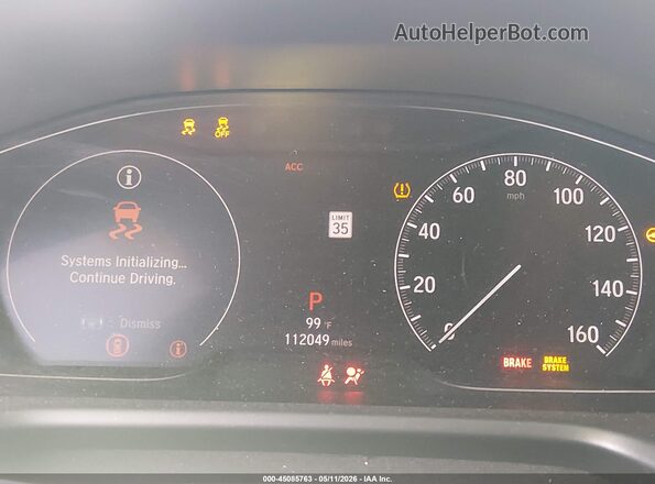 1HGCV1F3XKA037724 2019 HONDA ACCORD Silver Вид задніх сидінь
