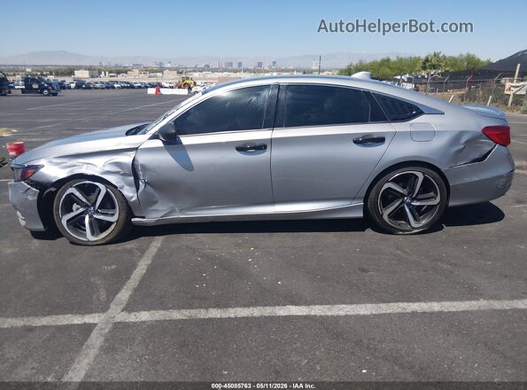 1HGCV1F3XKA037724 2019 HONDA ACCORD Silver Панорамний вид салону 360°