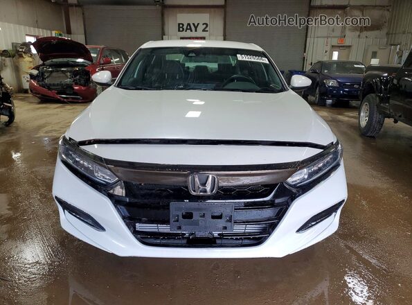 1HGCV1F3XKA140920 2019 HONDA ACCORD White 