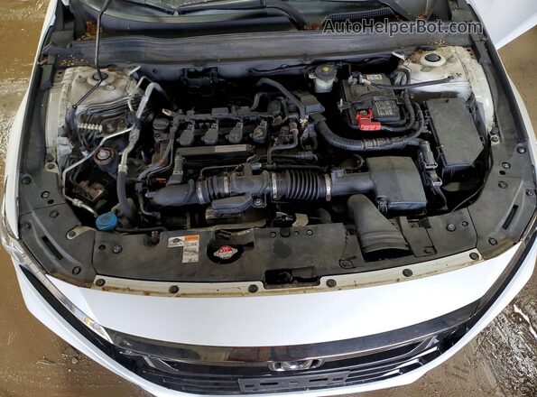 1HGCV1F3XKA140920 2019 HONDA ACCORD White 