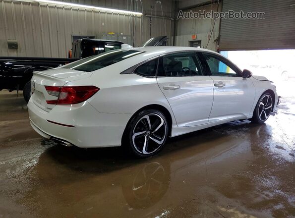 1HGCV1F3XKA140920 2019 HONDA ACCORD White 