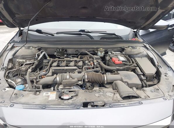 1HGCV1F3XKA153179 2019 HONDA ACCORD Gray Vista trasera