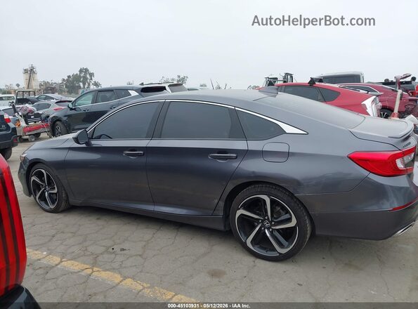 1HGCV1F3XKA153179 2019 HONDA ACCORD Gray Vista interior de 360 grados