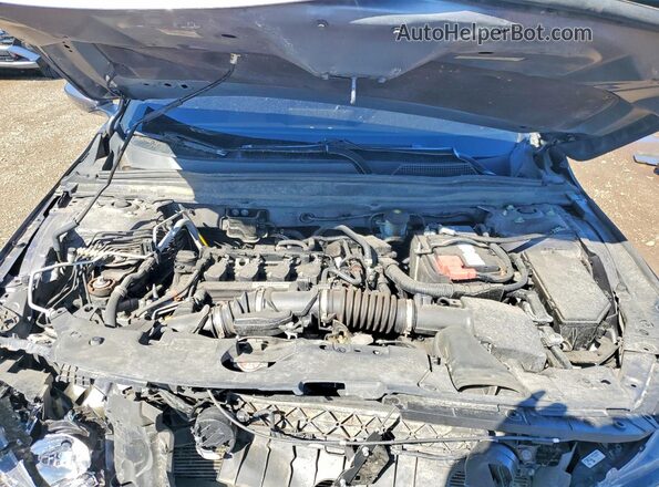 1HGCV1F3XKA161055 2019 HONDA ACCORD Gray Вид задньої частини салону