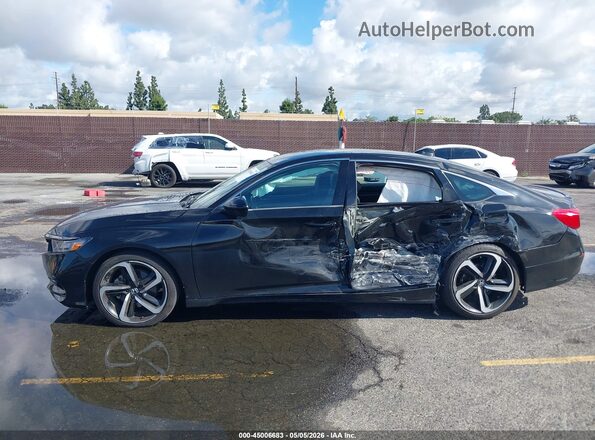 1HGCV1F3XLA080770 2020 HONDA ACCORD Black 360 interior view