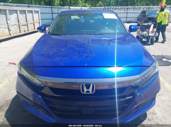 1HGCV1F3XLA112892 2020 HONDA ACCORD Blue ხელსაწყოთა პანელის ხედი