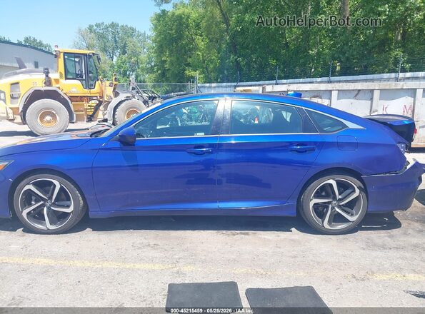 1HGCV1F3XLA112892 2020 HONDA ACCORD Blue სალონის 360-გრადუსიანი ხედი