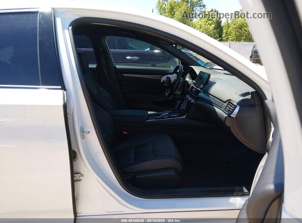 1HGCV1F3XLA134018 2020 HONDA ACCORD White Vista interior delantera