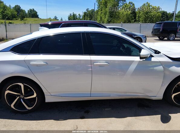 1HGCV1F3XLA134018 2020 HONDA ACCORD White Vista interior de 360 grados