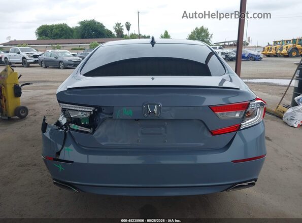 1HGCV1F3XMA096565 2021 HONDA ACCORD Серый 