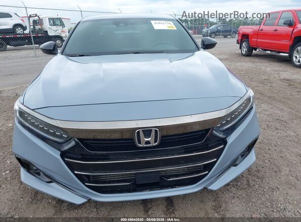 1HGCV1F3XNA059176 2022 HONDA ACCORD Gray 