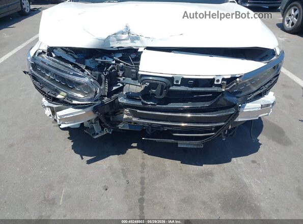 1HGCV1F3XNA065608 2022 HONDA ACCORD White Front view