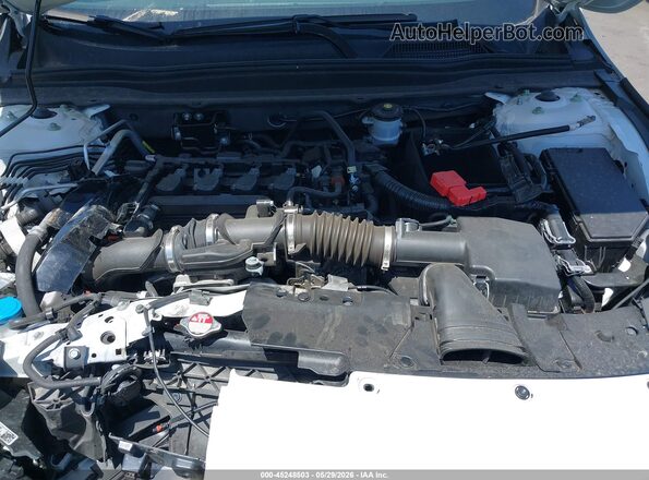 1HGCV1F3XNA065608 2022 HONDA ACCORD White Rear view