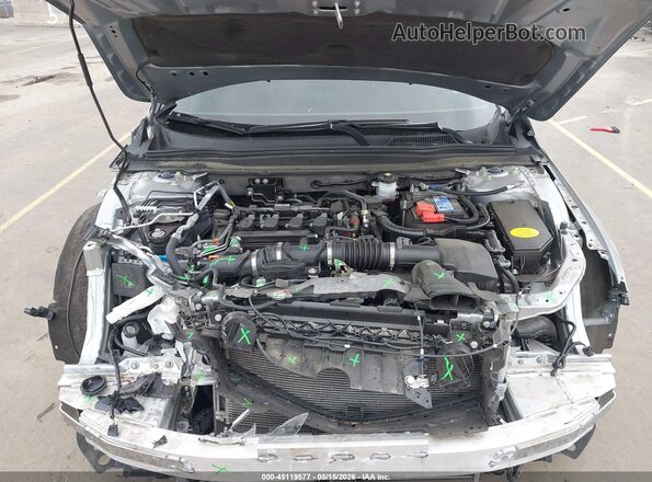 1HGCV1F3XNA067312 2022 HONDA ACCORD Silver Rear view