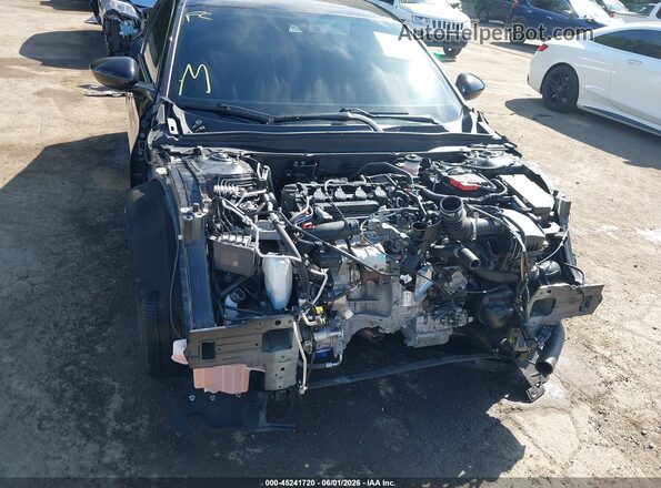 1HGCV1F3XNA098835 2022 HONDA ACCORD Black Front view