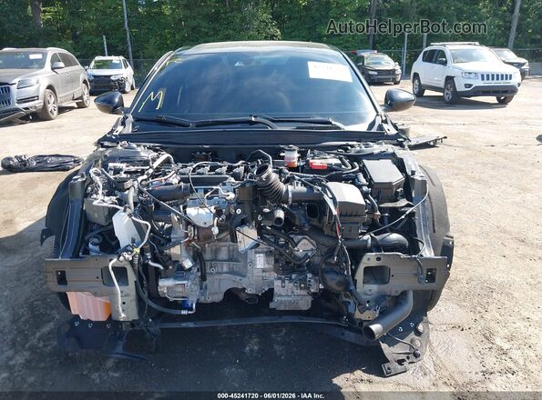 1HGCV1F3XNA098835 2022 HONDA ACCORD Black Rear interior view