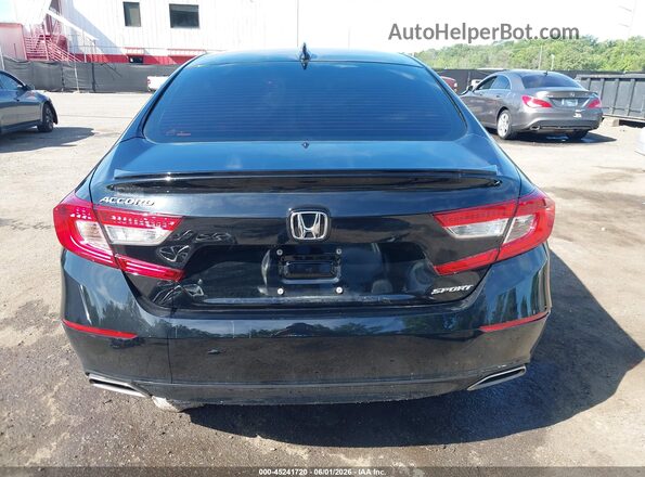 1HGCV1F3XNA098835 2022 HONDA ACCORD Black 