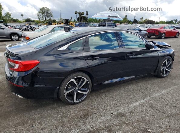 1HGCV1F40NA000081 2022 HONDA ACCORD Black 
