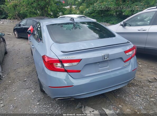 1HGCV1F40NA074309 2022 HONDA ACCORD Gray Հետևի ձախ