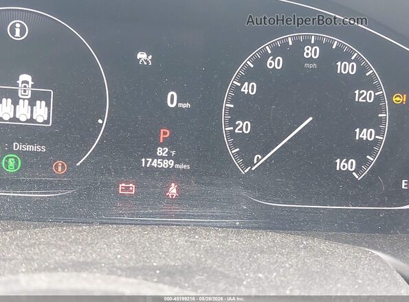 1HGCV1F40NA074309 2022 HONDA ACCORD Gray Հետևի նստատեղերի տեսք