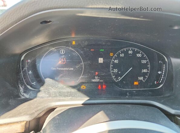 1HGCV1F41JA032242 2018 HONDA ACCORD Черный Вид щитка приборов
