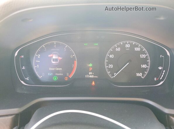 1HGCV1F41KA001459 2019 HONDA ACCORD White 
