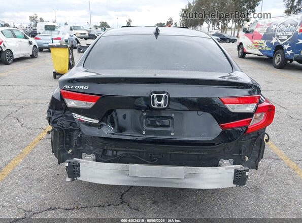 1HGCV1F41KA002854 2019 HONDA ACCORD Черный 